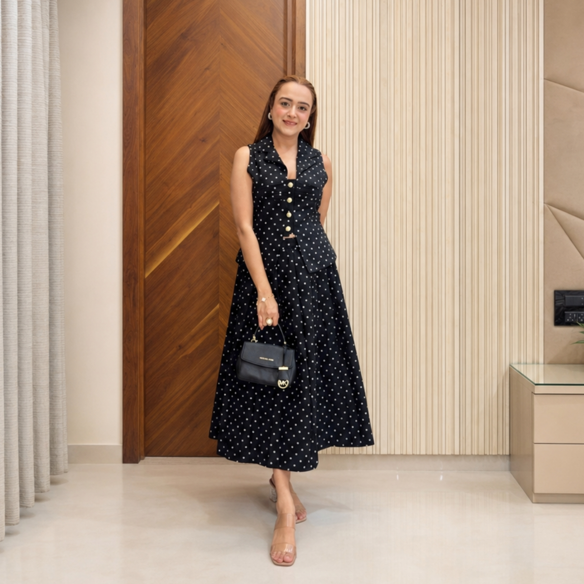 2 Adora Polka Dot Skirt Set - Image 1