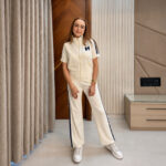 H Design Half Sleeve Tracksuit